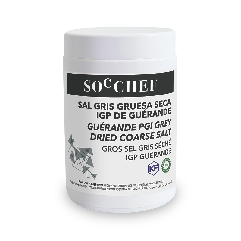 SAL GRIS GRUESA SECA IGP DE GUÉRANDE 800g